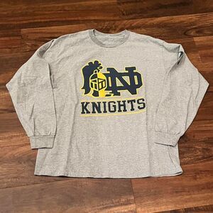 Notre Dame y2k long sleeve tee Mens size XL